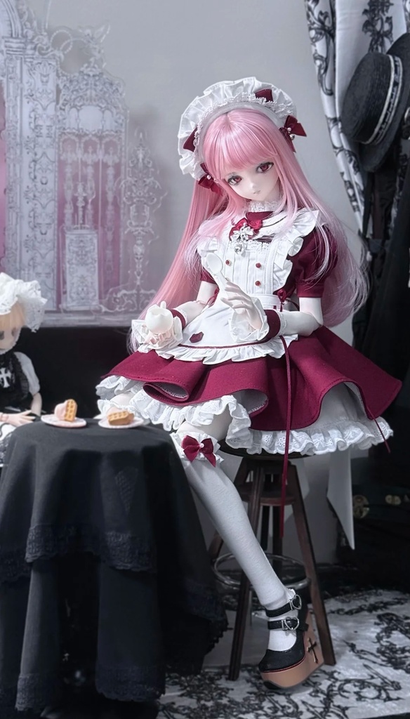 「受注」꒰にゃん日和🎀꒱「1/4ドール服 MDD/OF」