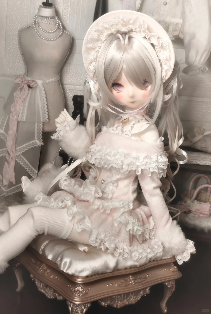 「受注」꒰甘夢症候群꒱「1/4ドール服 MDD, Angelphilia/OF」