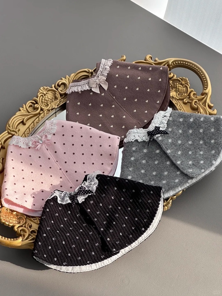 「受注」꒰水玉の恋結び꒱「1/4ドール服 MDD, MSD, SDM/OF」