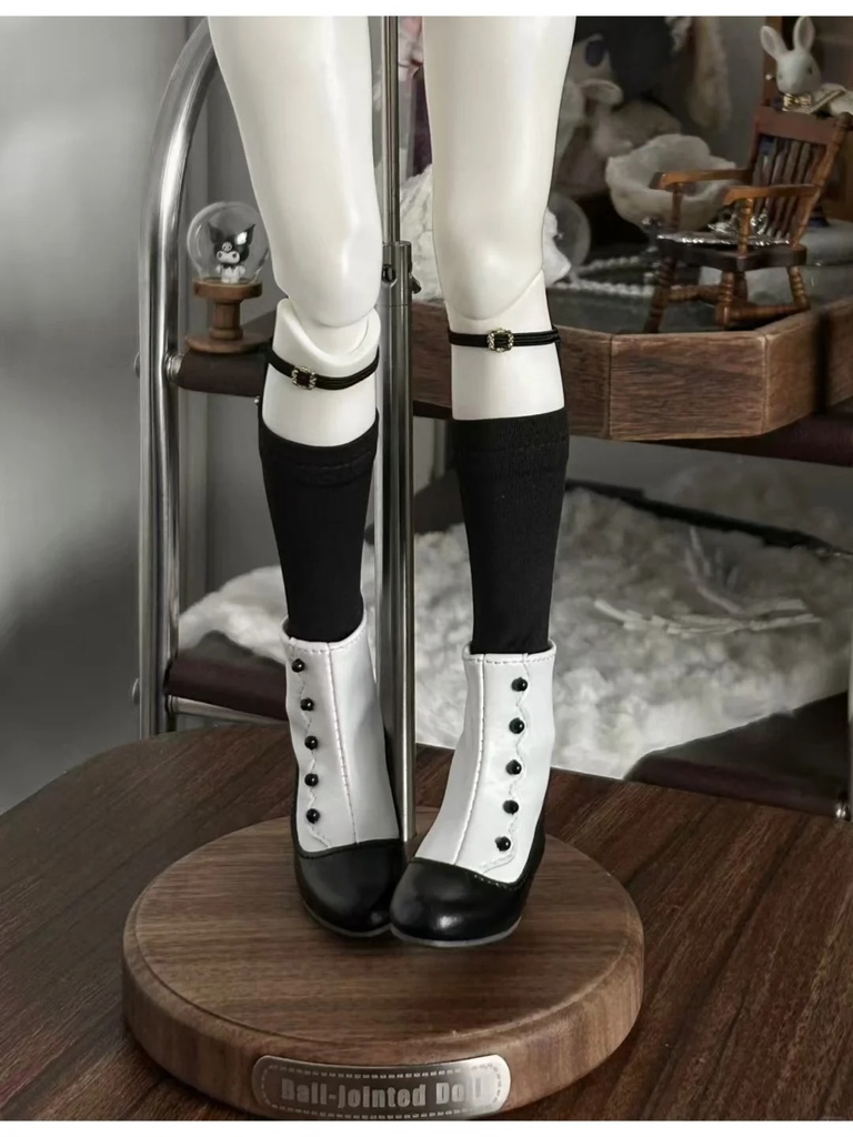 「受注」꒰パールリリィ꒱「1/4ドール靴 MDD, KUMAKO/OFF」