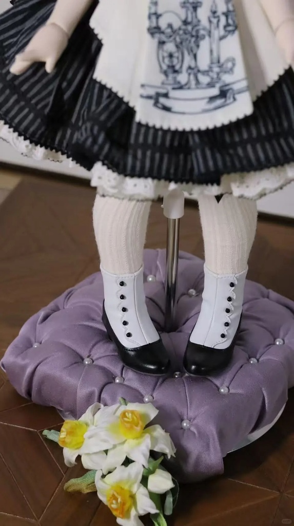 「受注」꒰パールリリィ꒱「1/4ドール靴 MDD, KUMAKO/OFF」