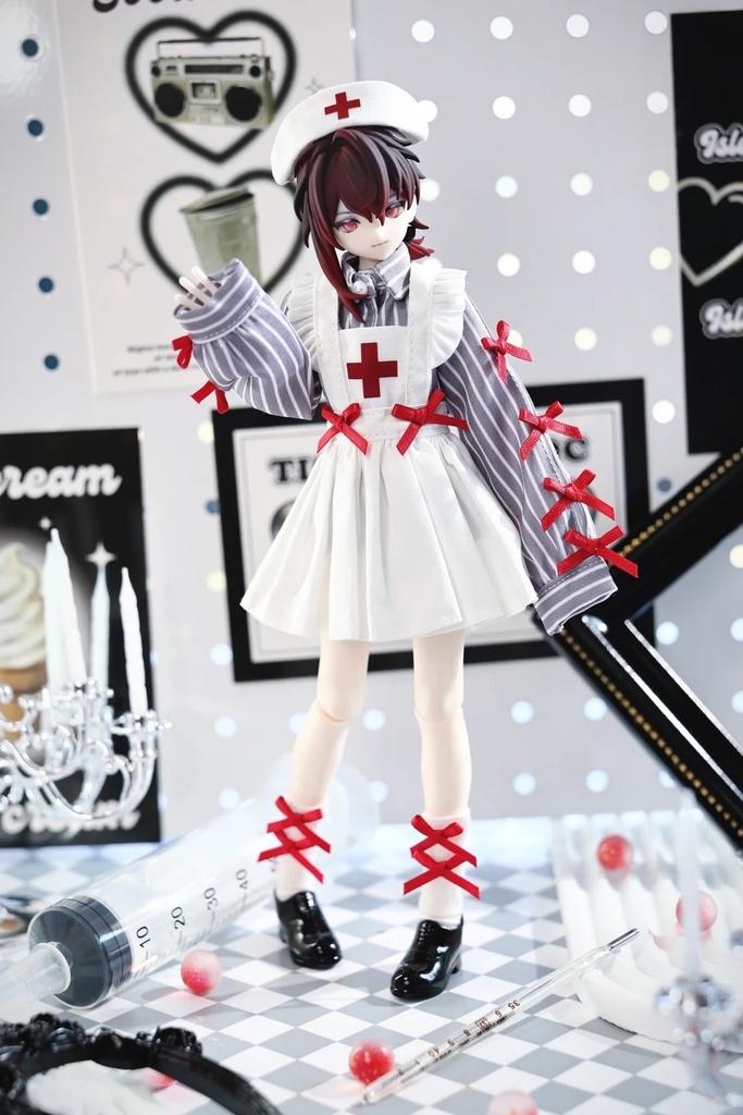 「受注」꒰十字の心結び꒱「1/6ドール, Azone, ob26, ob24/OF」