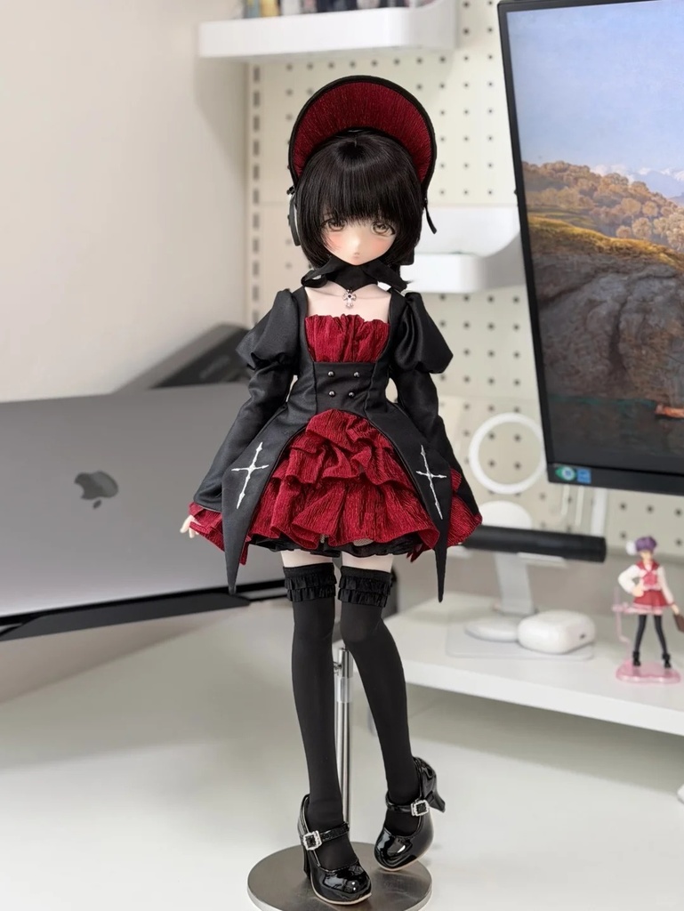 「受注」꒰棺姫✝️꒱「1/4ドール服 MDD/OF」