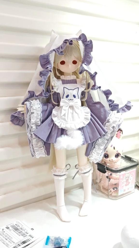 !限定受注中!「受注」꒰にゃんメイド꒱「1/6ドール · 1/4ドール服 MDD, Azone/OF」