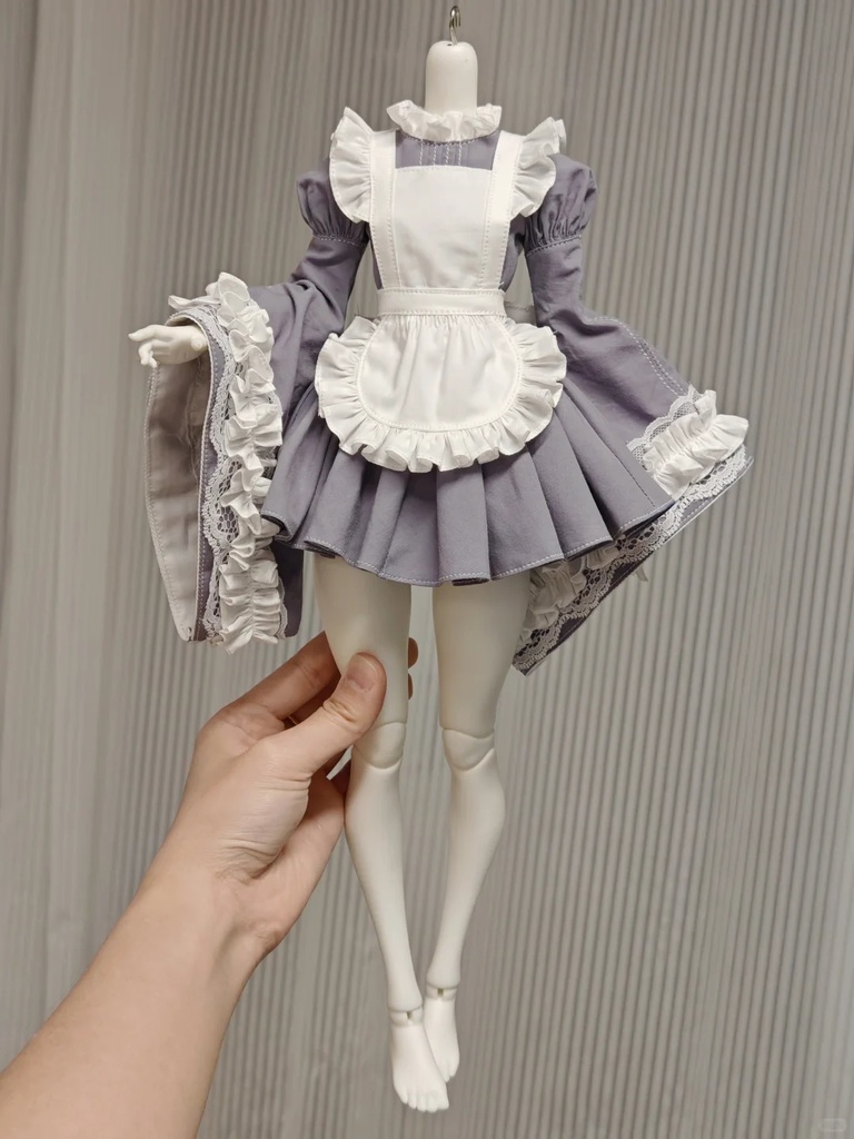 !限定受注中!「受注」꒰にゃんメイド꒱「1/6ドール · 1/4ドール服 MDD, Azone/OF」