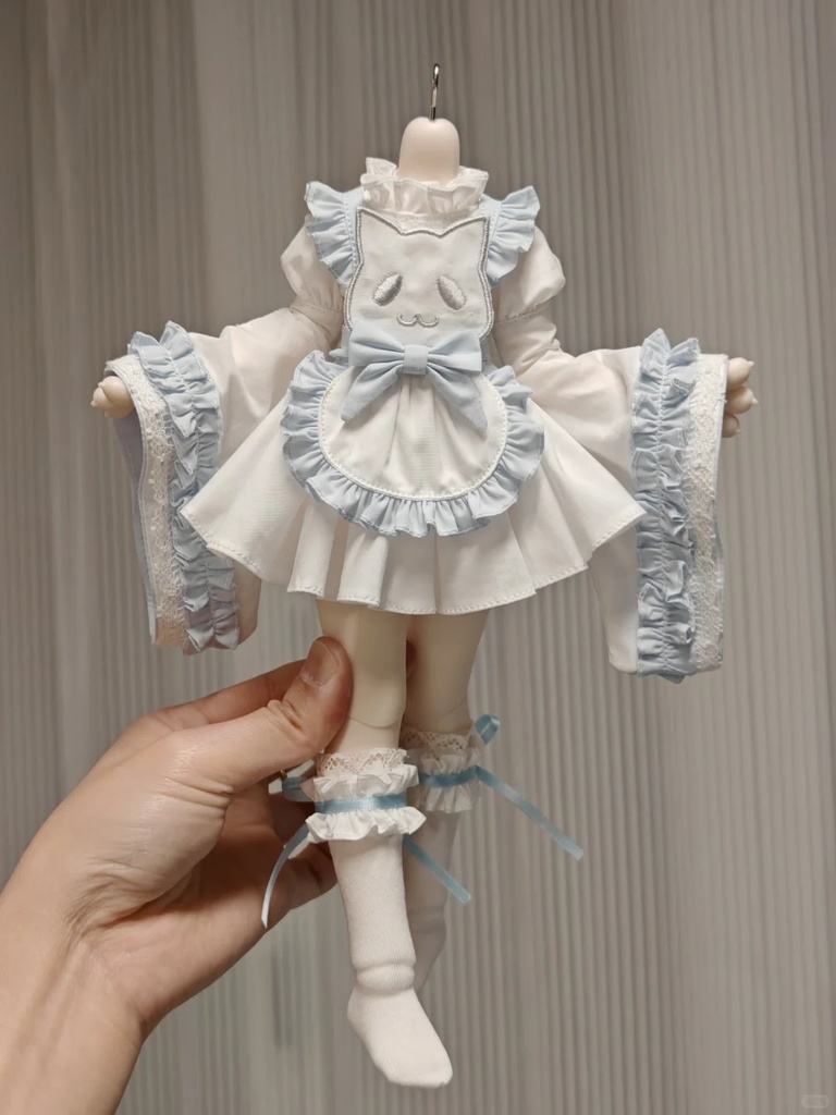 !限定受注中!「受注」꒰にゃんメイド꒱「1/6ドール · 1/4ドール服 MDD, Azone/OF」