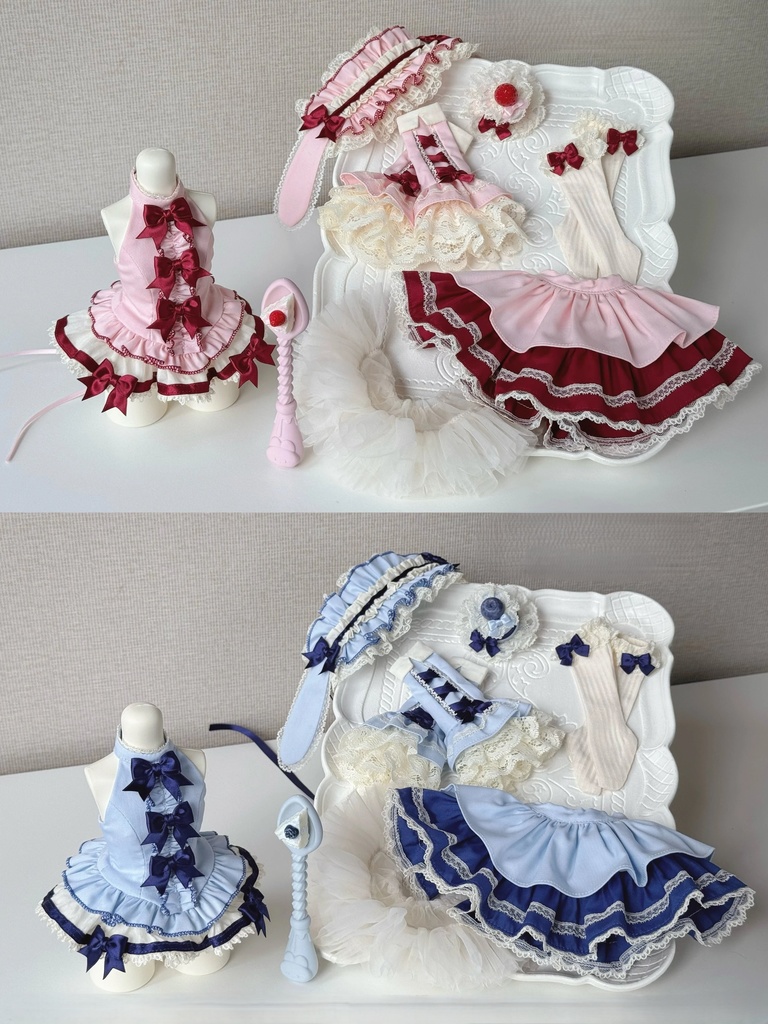 !数量限定!꒰魔法ベリー💖💙꒱「1/4ドール服 MDD/OF」