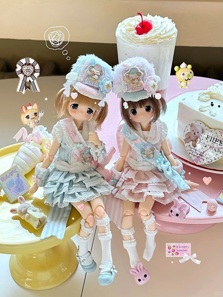 「受注」꒰夢色の奏鳴曲꒱「1/6ドール · 1/4ドール, MDD, KUMAKO, Azone/OF」