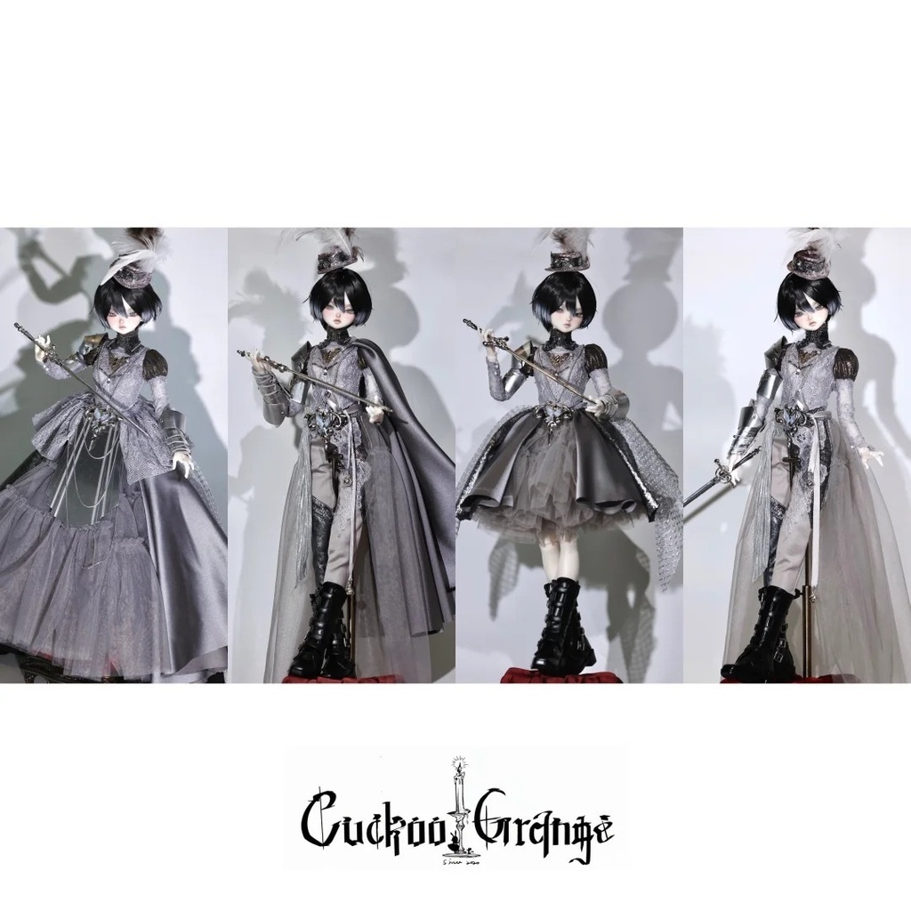 !数量限定!「受注」꒰運命の銀貨꒱「1/4ドール服 MDD/OF」