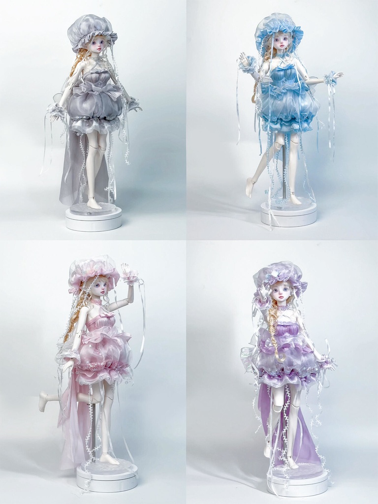 「受注」꒰泡夢の夏꒱「1/4ドール服 MDD/OF」