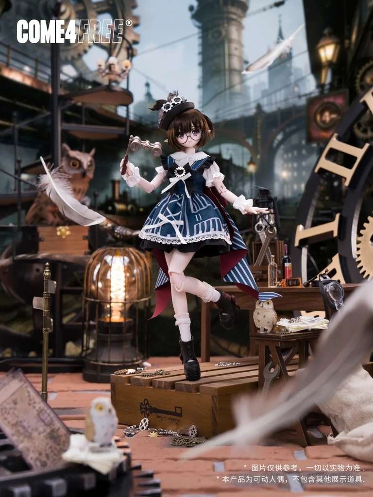 「受注」꒰MINTY4 羽霧の詩 ꒱「1/6 BJD 植毛ドール」ブラインドボックス