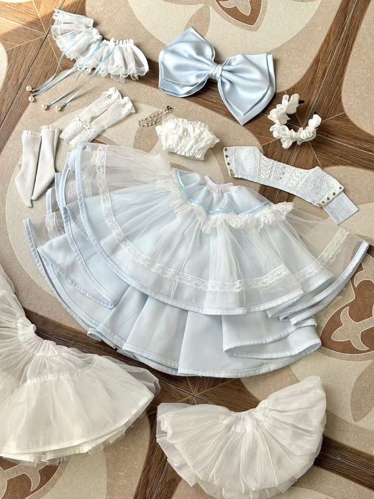 「受注」꒰花咲の誓い꒱「1/4ドール服 MDD, MSD/OF」