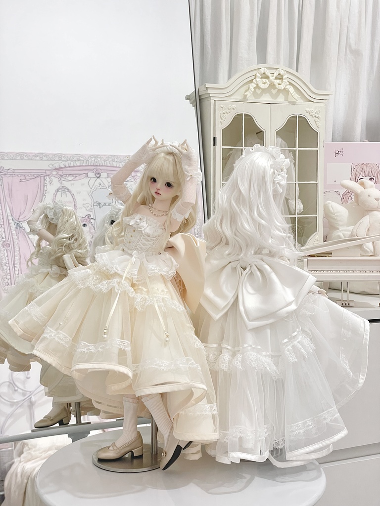 「受注」꒰花咲の誓い꒱「1/4ドール服 MDD, MSD/OF」