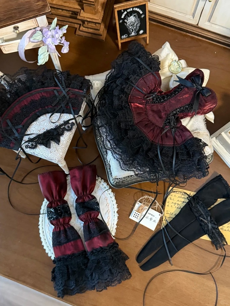 「受注」꒰聖骸鳴奏曲꒱「1/4ドール服 MDD/OF」