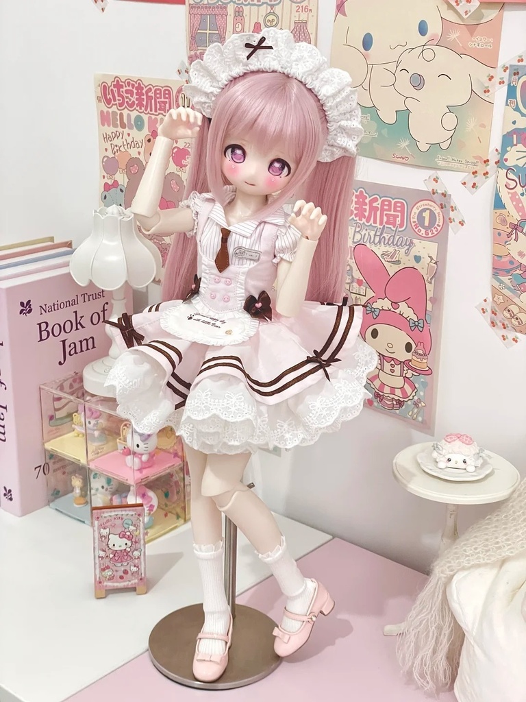 「通販」꒰にゃんマキアート꒱「1/4ドール服 MDD, MSD/OF」