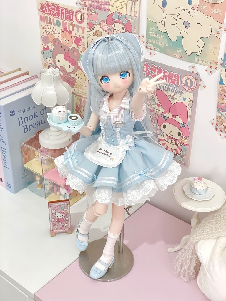 「通販」꒰にゃんマキアート꒱「1/4ドール服 MDD, MSD/OF」