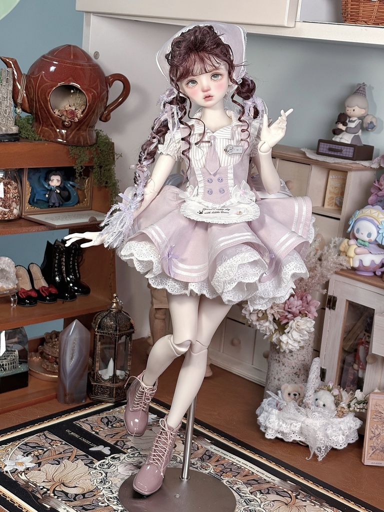 「通販」꒰にゃんマキアート꒱「1/4ドール服 MDD, MSD/OF」