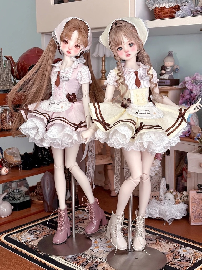 「通販」꒰にゃんマキアート꒱「1/4ドール服 MDD, MSD/OF」