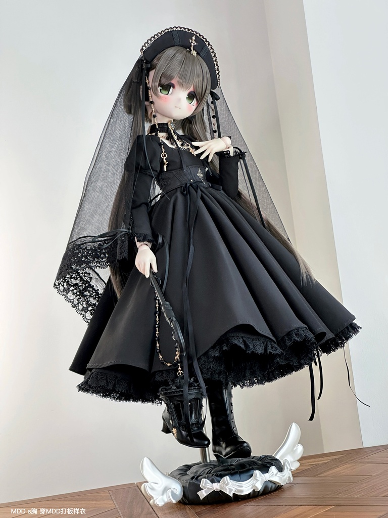 「受注」꒰純白の日꒱「1/4ドール服 MDD/OF」