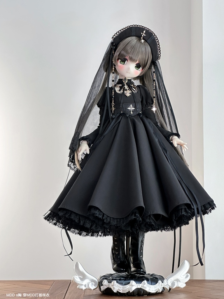 「受注」꒰純白の日꒱「1/4ドール服 MDD/OF」