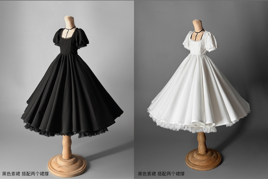 「受注」꒰純白の日꒱「1/4ドール服 MDD/OF」