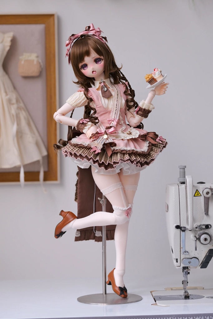 「受注」꒰スイーツメイド꒱「1/3ドール・1/4ドール服 MDD, AP, SDGr/OF」