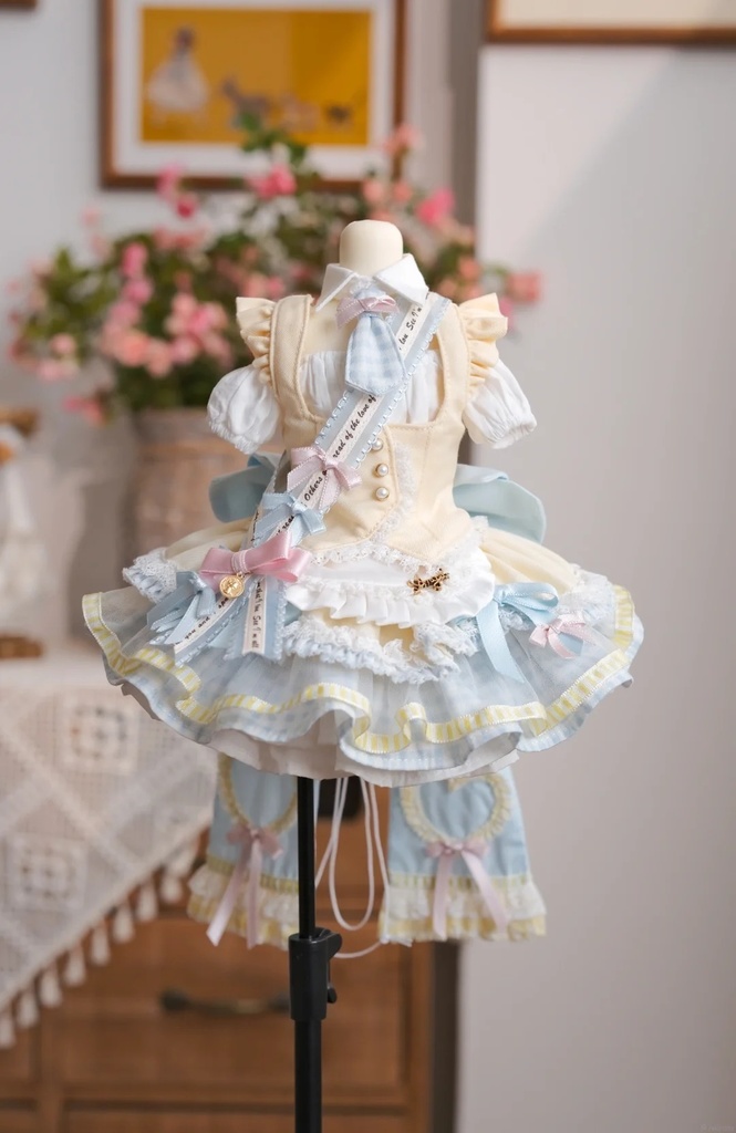 「受注」꒰スイーツメイド꒱「1/3ドール・1/4ドール服 MDD, AP, SDGr/OF」