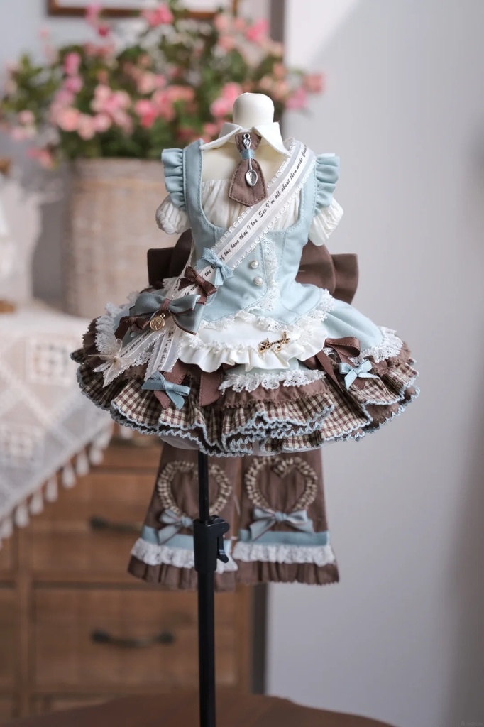 「受注」꒰スイーツメイド꒱「1/3ドール・1/4ドール服 MDD, AP, SDGr/OF」