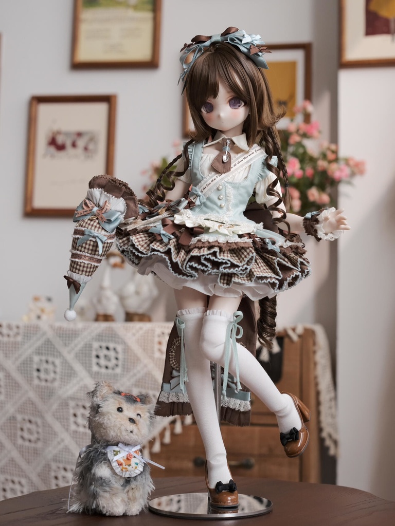 「受注」꒰スイーツメイド꒱「1/3ドール・1/4ドール服 MDD, AP, SDGr/OF」