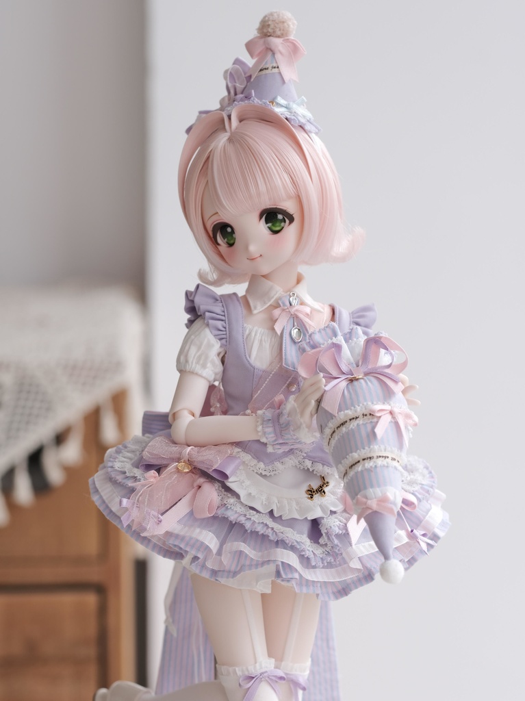 「受注」꒰スイーツメイド꒱「1/3ドール・1/4ドール服 MDD, AP, SDGr/OF」