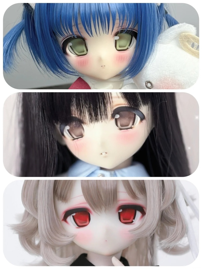 「受注」꒰早乙女꒱「20mm デカールドールアイ」