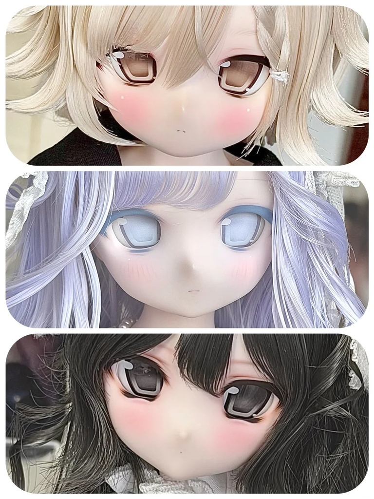 「受注」꒰早乙女꒱「20mm デカールドールアイ」