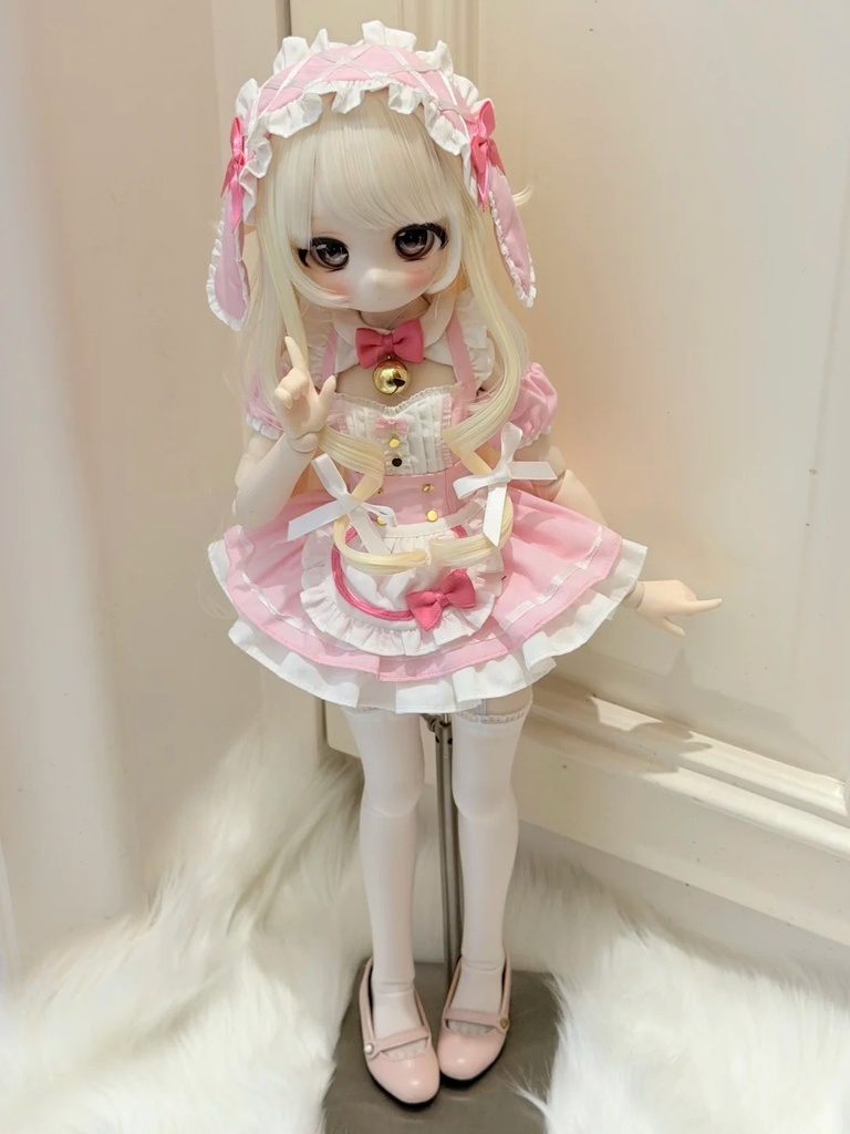「受注」꒰うさぎの鈴꒱「1/4ドール服 MDD/OF」