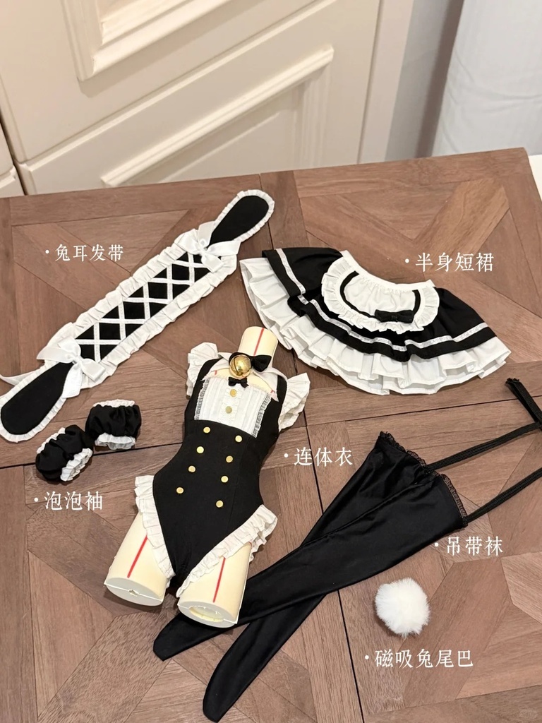 「受注」꒰うさぎの鈴꒱「1/4ドール服 MDD/OF」