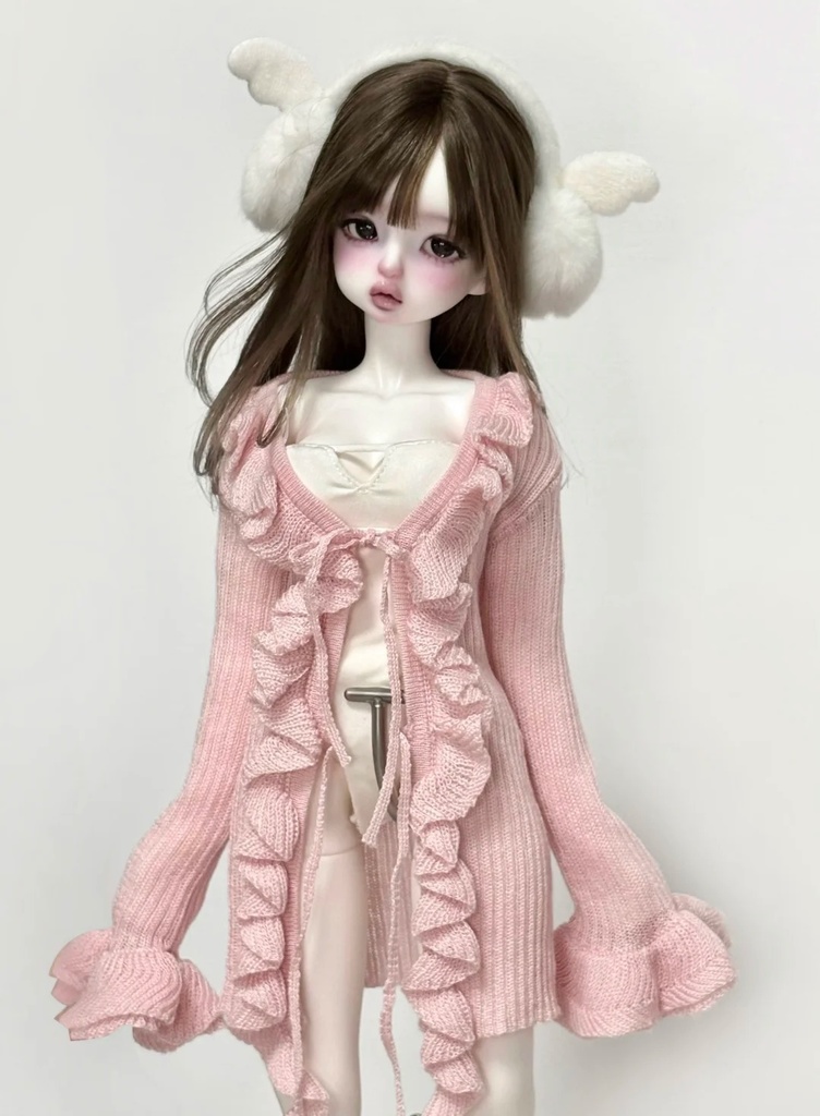 !受注限定!꒰雲フリル꒱「1/4ドール服, ニット」