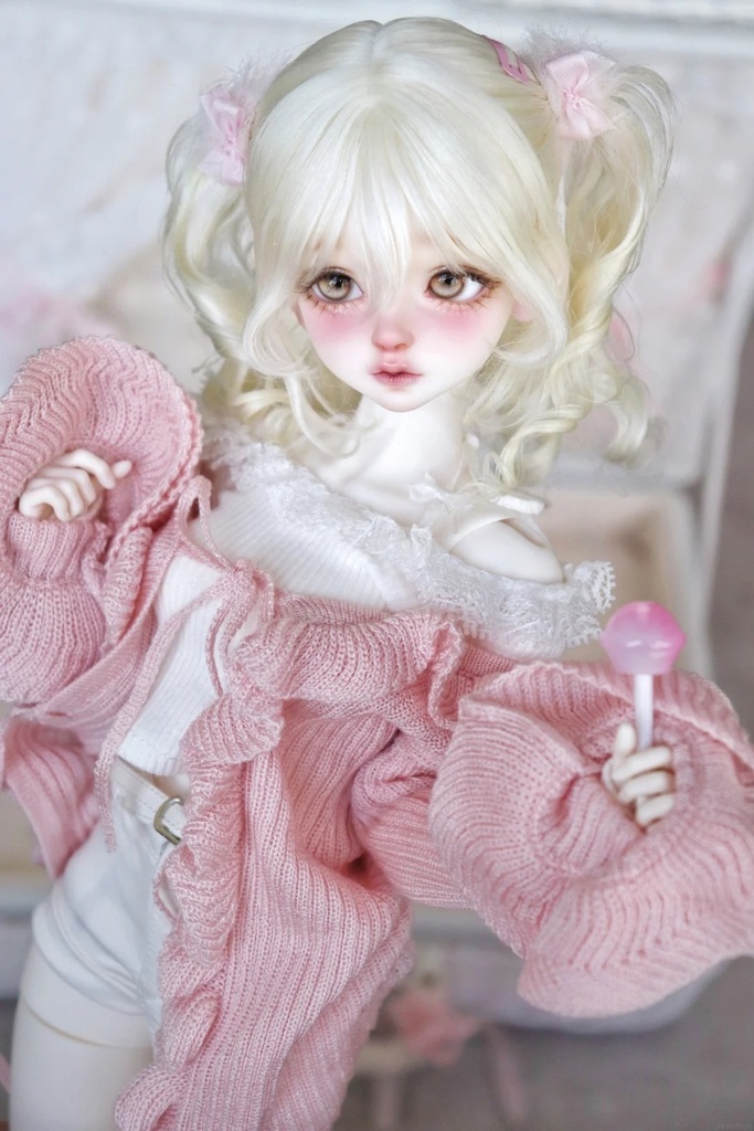 !受注限定!꒰雲フリル꒱「1/4ドール服, ニット」