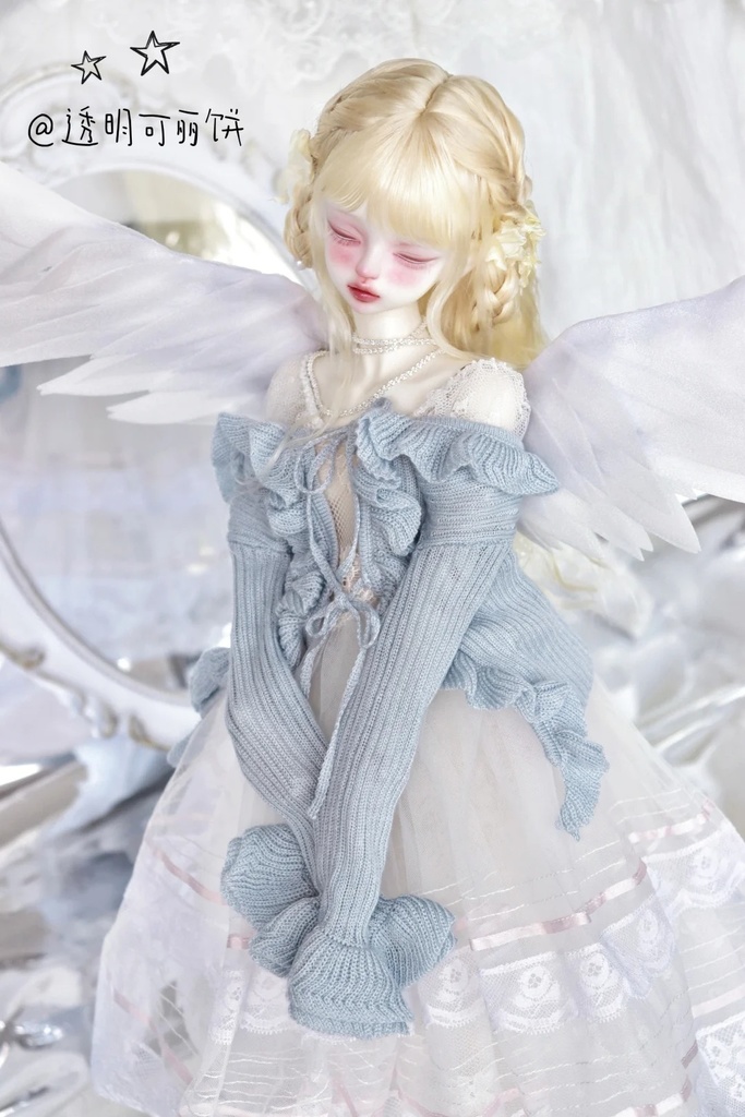 !受注限定!꒰雲フリル꒱「1/4ドール服, ニット」