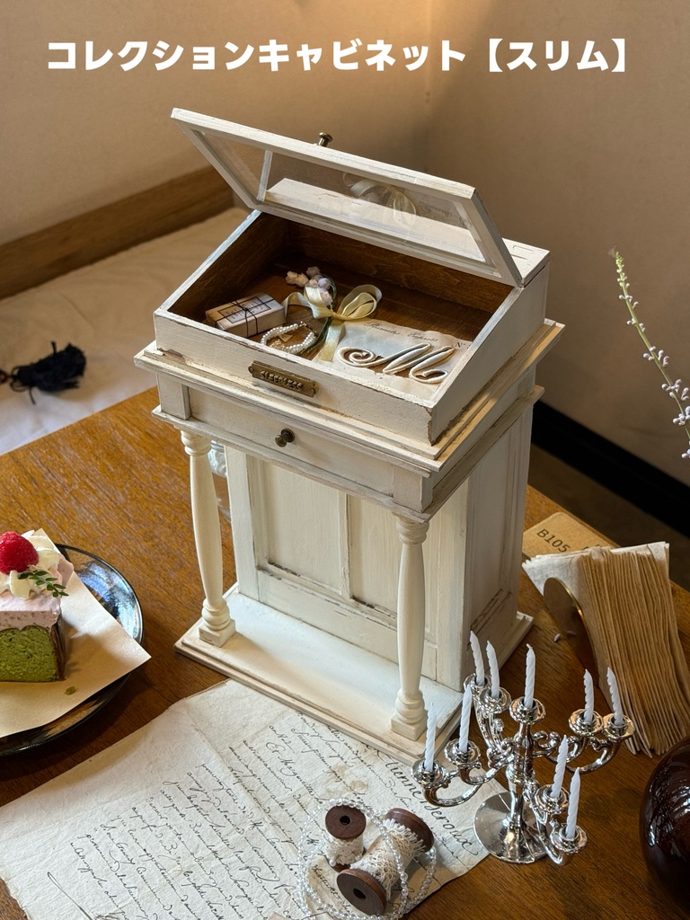 「受注」꒰ヴィンテージ風家具素材キット꒱「1/6, 1/4ドール用小物」