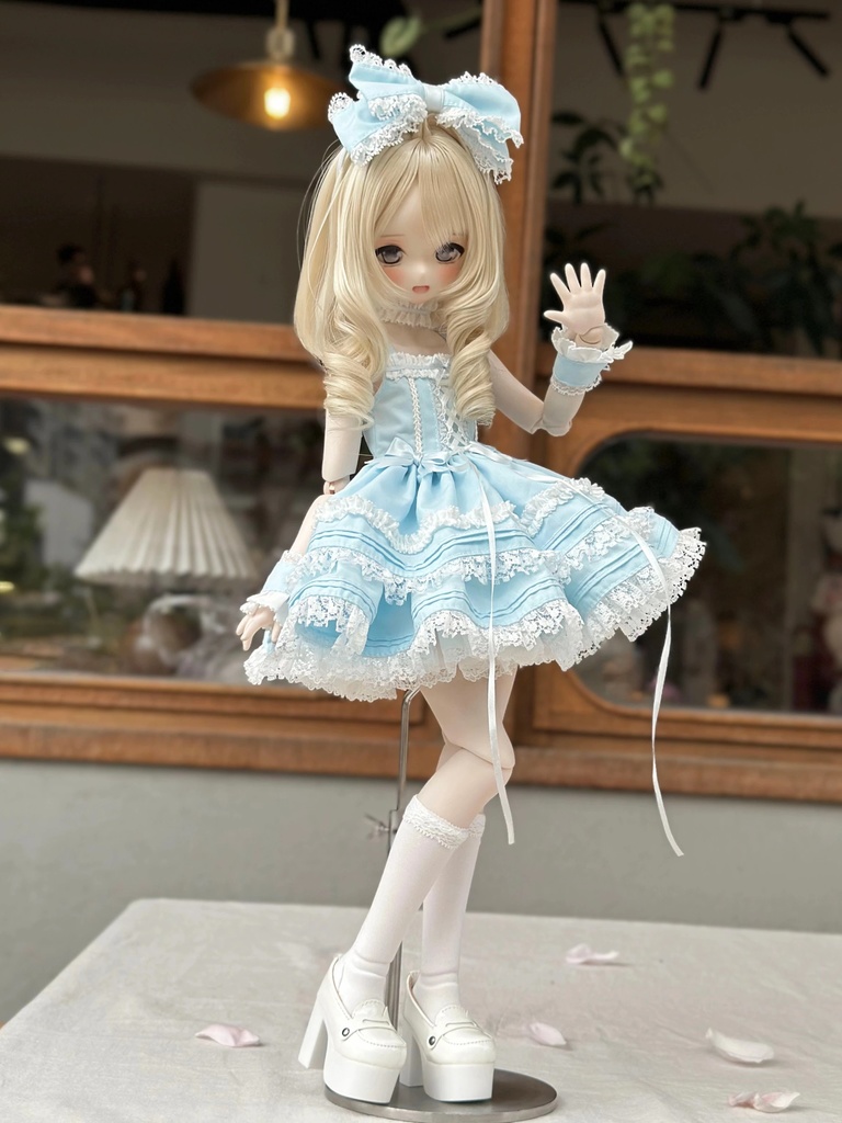 「受注」꒰四月桜物語꒱「1/4ドール服 MDD/OF」
