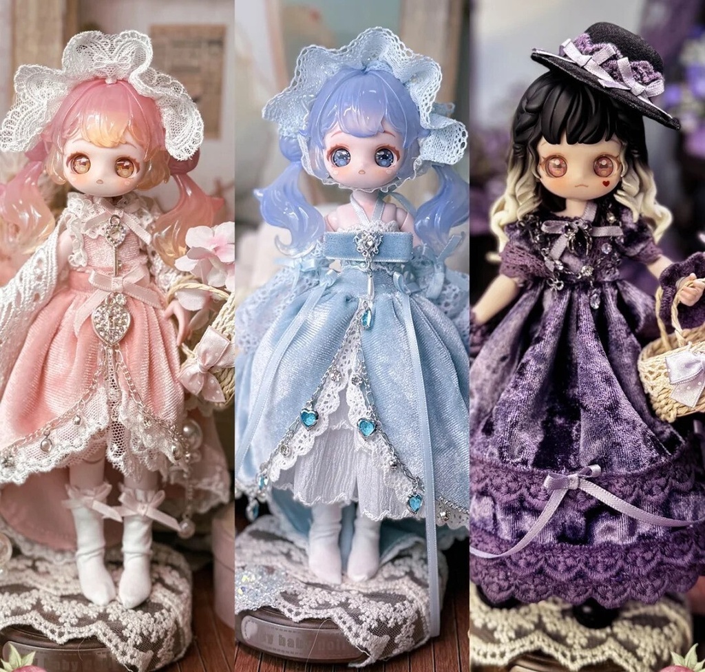 「受注」꒰Overtune 水中花꒱「1/8ドール, 1/6ドール服」