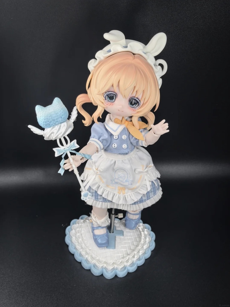 「受注」꒰こねこのいちご魔法🍓꒱「1/4・1/6ドール用ステッキ 」