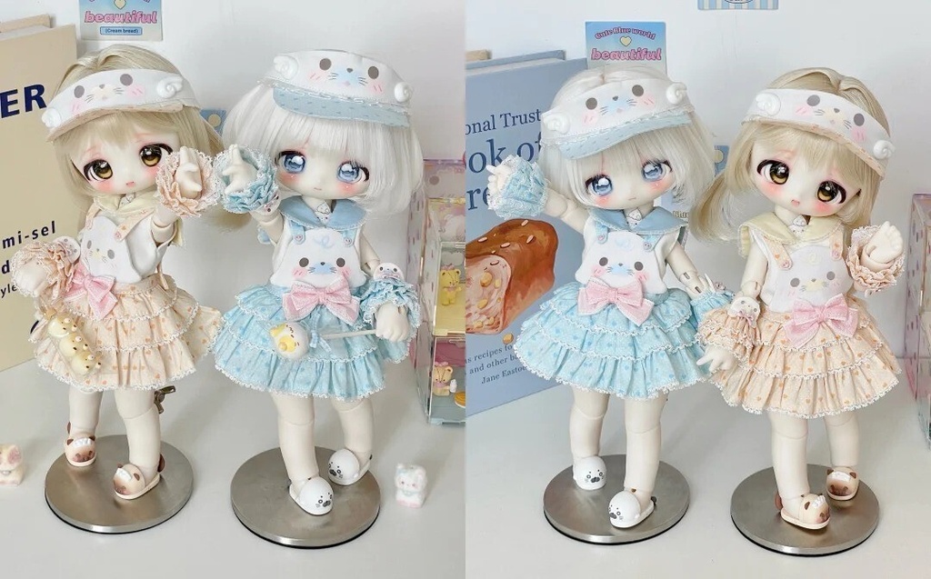 「受注」꒰ヒョウヒョウねこねこ꒱「1/12・1/8・1/6ドール用」