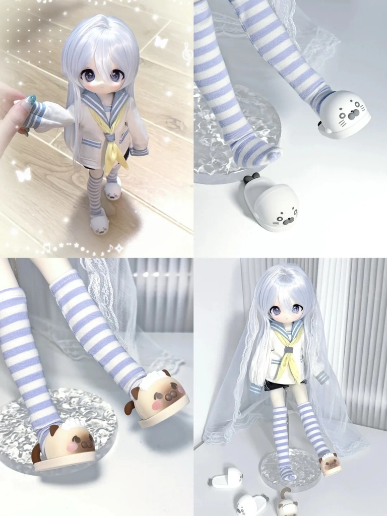 「受注」꒰ヒョウヒョウねこねこ꒱「1/12・1/8・1/6ドール用」