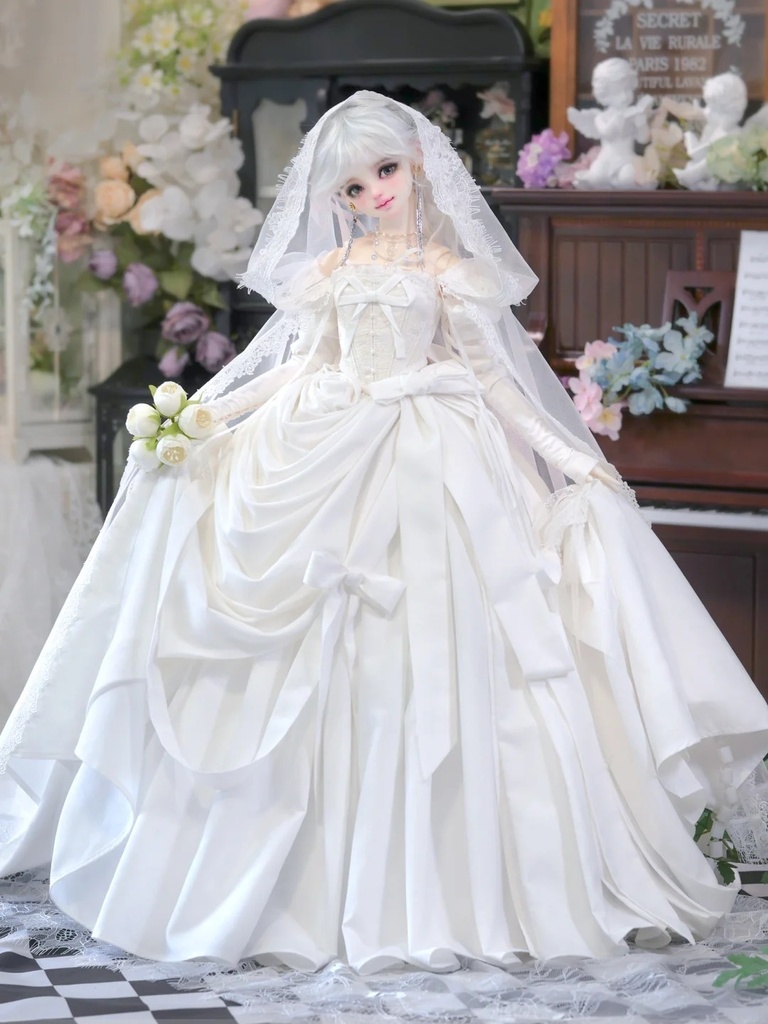 「受注」꒰心語りの薔薇꒱「1/3ドール服」