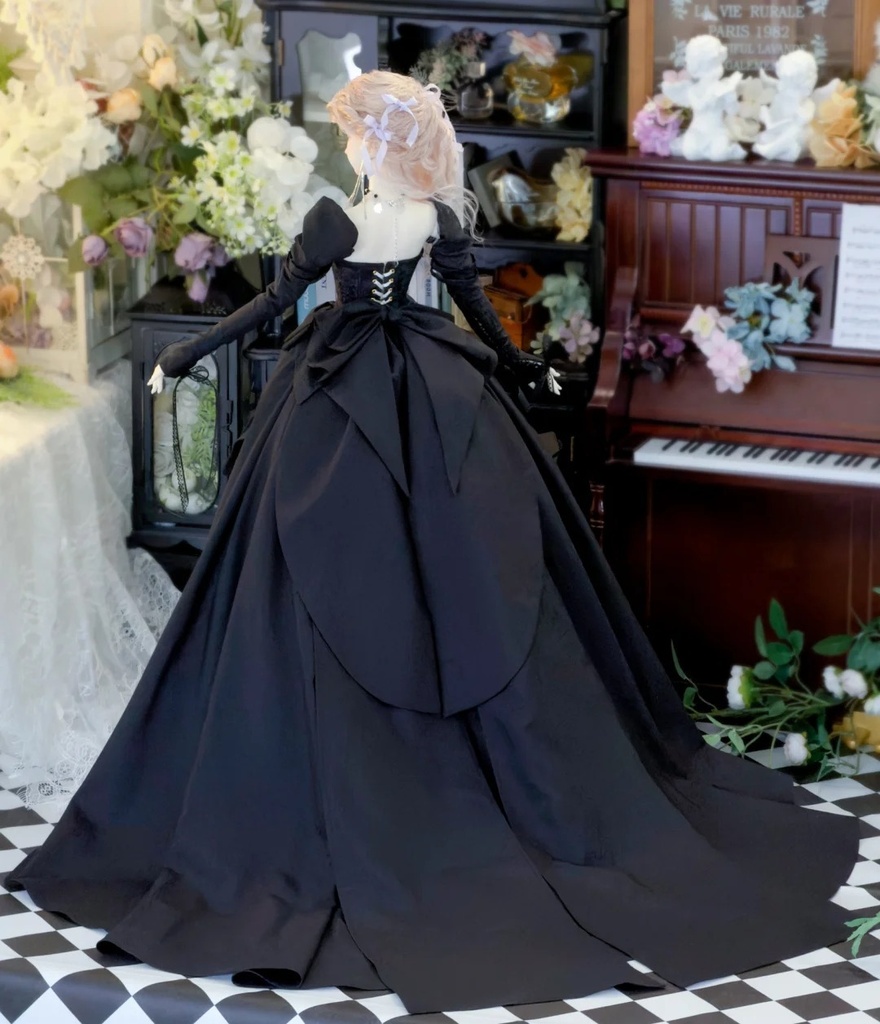 「受注」꒰心語りの薔薇꒱「1/3ドール服」