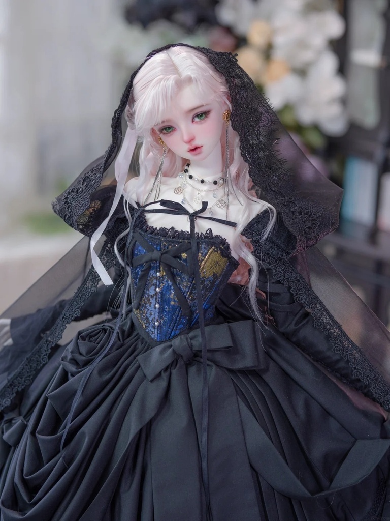 「受注」꒰心語りの薔薇꒱「1/3ドール服」