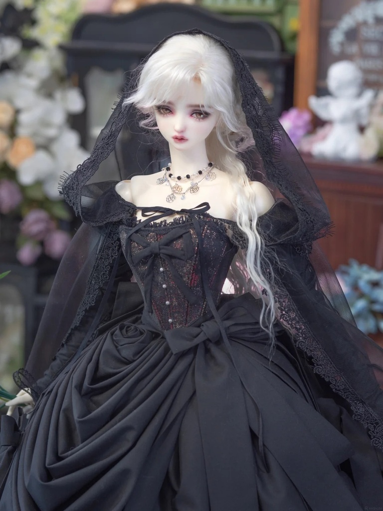 「受注」꒰心語りの薔薇꒱「1/3ドール服」