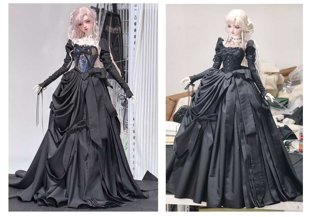 「受注」꒰心語りの薔薇꒱「1/3ドール服」