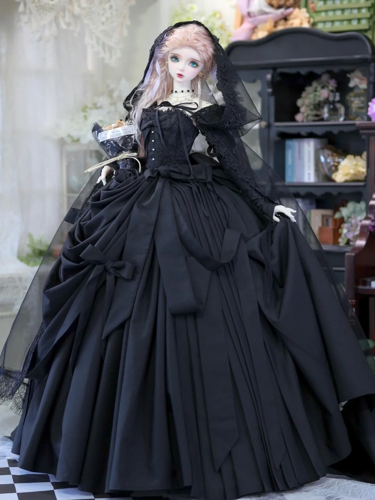「受注」꒰心語りの薔薇꒱「1/3ドール服」
