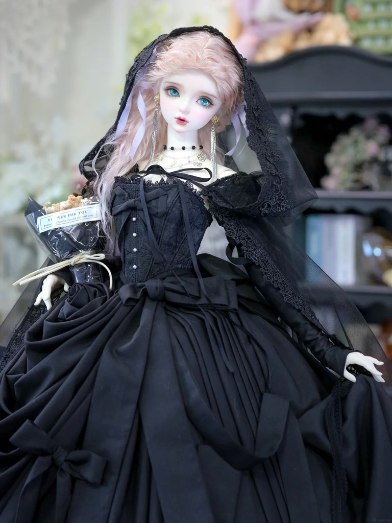 「受注」꒰心語りの薔薇꒱「1/3ドール服」